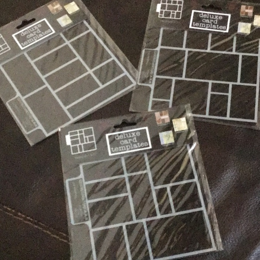 🏷 New want 2 Scrap Deluxe Card Templates 5x5” bundle of 3